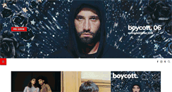 Desktop Screenshot of boycott-magazine.com